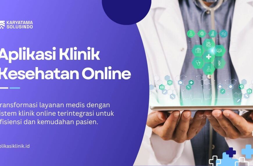 Aplikasi Klinik Kesehatan Online