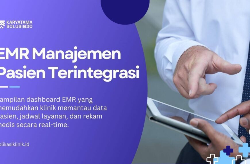 Dashboard EMR Manajemen Pasien Terintegrasi