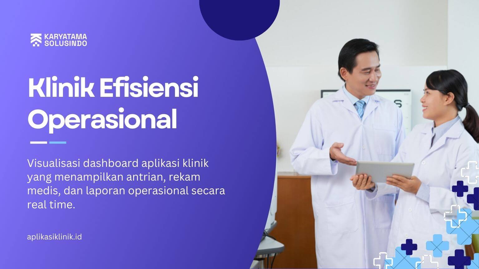 aplikasi klinik efisiensi operasional